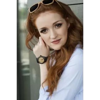 Hodinky ze dřeva TimeWood BRUCE s gravírováním zdarma