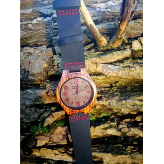 Hodinky ze dřeva TimeWood  RIMA s gravírováním zdarma