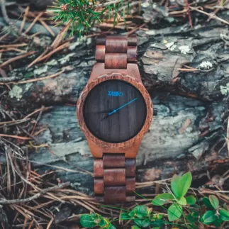 Dřevěné hodinky NUSSY TimeWood