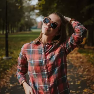 Dámské a pánské sluneční brýle ze dřeva TimeWood MERAH s gravírováním