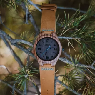 Dřevěné hodinky TimeWood QUOS s věnováním zdarma