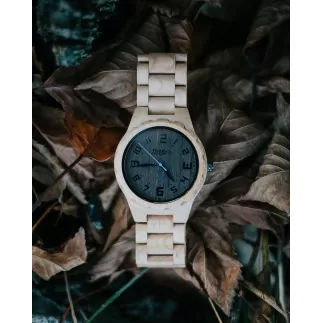 Dřevěné hodinky s vlastním věnováním TimeWood NOEL