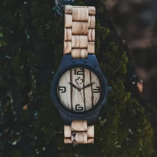Unikátní hodinky ze dřeva TimeWood TYWOE s vlastním věnováním