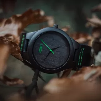 Náramkové hodinky ze dřeva s gravírováním TimeWood RICKO