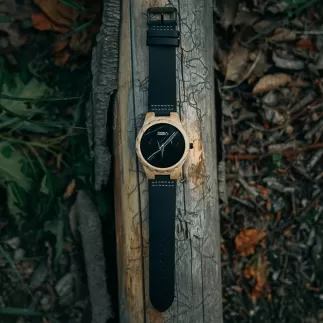 Dřevěné hodinky s mramorem  TimeWood ROCK