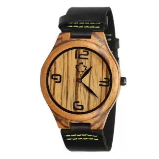 Dřevěné luxusní hodinky TimeWood ZETTA s vlastním gravírováním