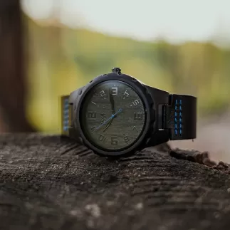 Hodinky ze dřeva s vlastním věnováním TimeWood BRICO