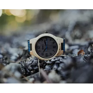 Hodinky ze dřeva s věnováním TimeWood REDMI