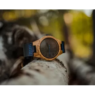 Hodinky z olivového dřeva TimeWood LAZZY