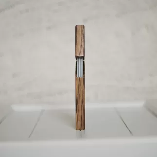 Wooden document case TimeWood zebrawood