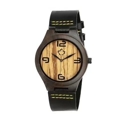 Luxusní dřevěné hodinky s gravírováním zdarma  TimeWood OGGY