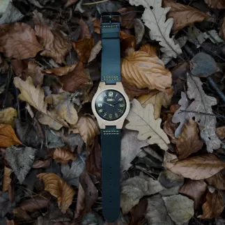 Dřevěné hodinky s věnováním zdarma TimeWood DUER