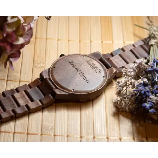 Dřevěné hodinky Timewood NUTTY