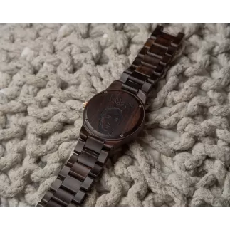 Dřevěné hodinky s gravírováním TimeWood LARA