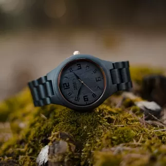 Elegantní dřevěné hodinky s věnováním TimeWood HEEL
