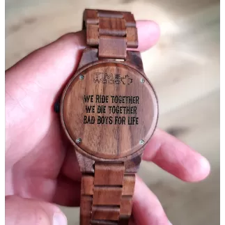 Dřevěné hodinky Timewood NUTTY
