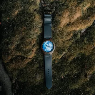 Dřevěné hodinky TimeWood KABO 9 s gravírováním