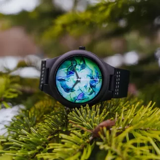 Dřevěné hodinky TimeWood KABO 9 s gravírováním