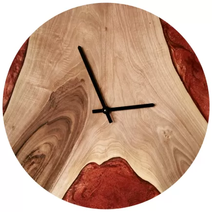 Dřevěné hodiny TimeWood BRONZ