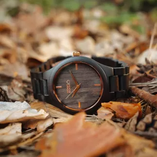 Dřevěné hodinky TimeWood s gravírováním zdarma