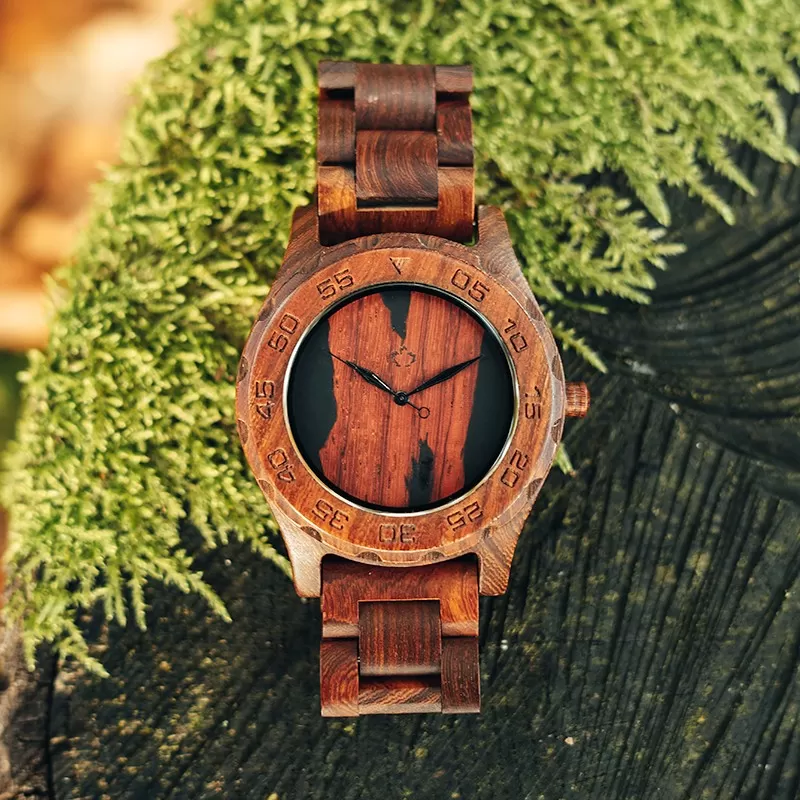 Dřevěné hodinky TimeWood No.4