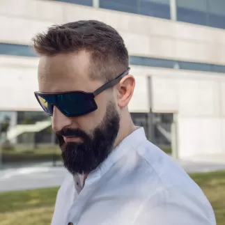 Sluneční brýle ze dřeva TimeWood MULLET s gravírováním