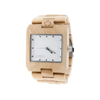 Dřevěné náramkové hodinky TimeWood CURSA s gravírováním zdarma