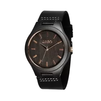 Dřevěné hodinky s věnováním TimeWood EBONY