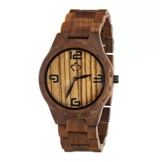 Ořechové dřevěné hodinky TimeWood SOUL s věnováním zdarma