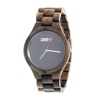 Hodinky ze dřeva TimeWood TORRO s gravírováním zdarma