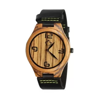 Dřevěné luxusní hodinky TimeWood ZETTA s vlastním gravírováním